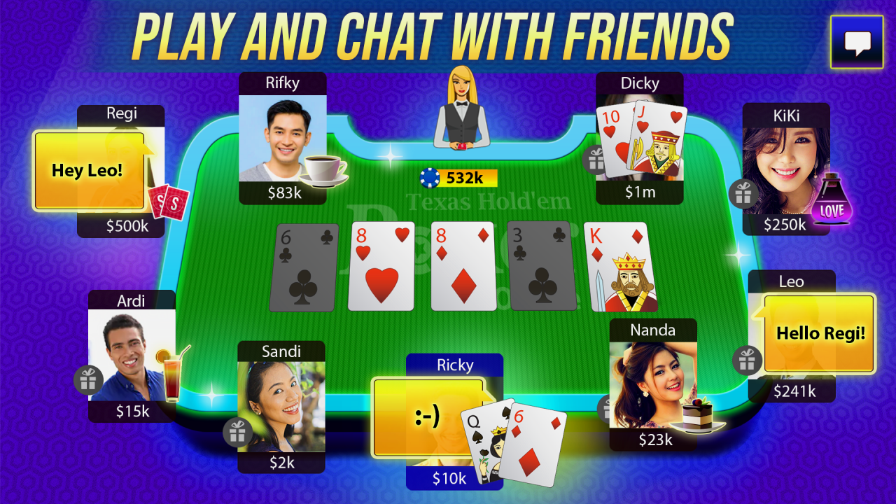 Poker Texas Holdem Online, Melhor app p/ jogar Poker Texas Holdem online. 100% GRÁTIS e sem cadastro!, By MegaJogos