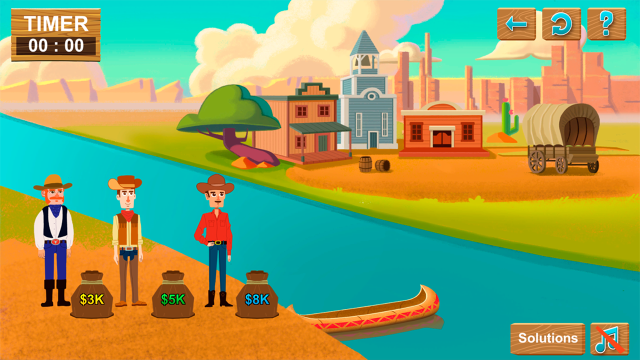 The River Tests IQ Logic Puzzles & Brain Games